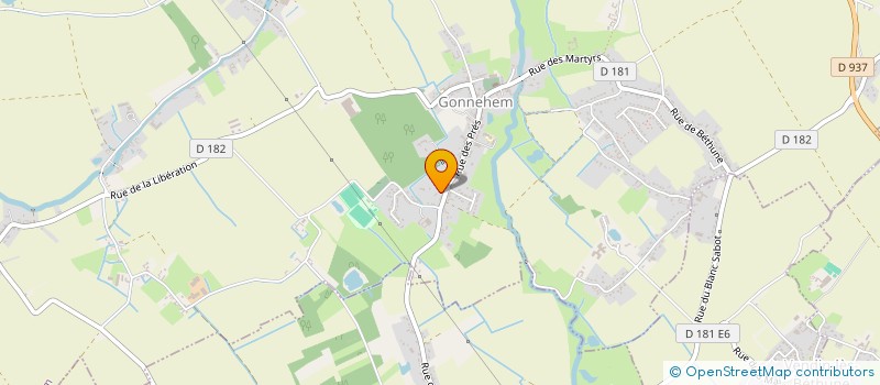 localisation de l'entreprise MADAME SYLVIE LERICHE  GONNEHEM