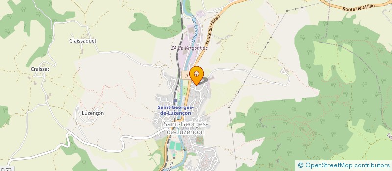 localisation de l'entreprise MADAME SYLVIE LEROUZI  SAINT-GEORGES-DE-LUZENCON