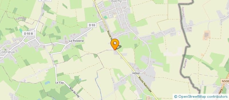 localisation de l'entreprise MADAME SYLVIE LEROY  BACHY