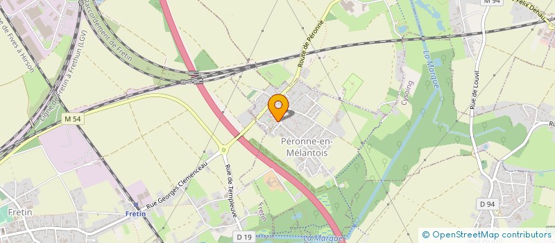 localisation de l'entreprise MADAME SYLVIE LESAFFRE à PERONNE-EN-MELANTOIS
