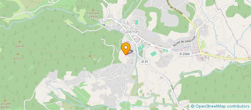 localisation de l'entreprise MADAME SYLVIE LESCHIERA à SALERNES