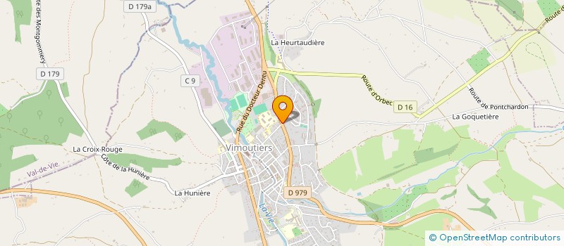 localisation de l'entreprise MADAME SYLVIE LESEINE à VIMOUTIERS