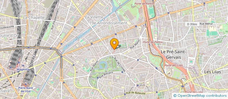 localisation de l'entreprise MADAME SYLVIE LESGOURGUES  PARIS