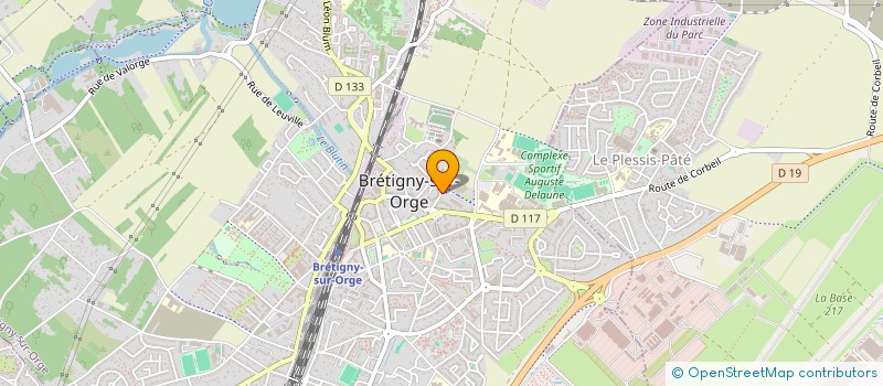 localisation de l'entreprise MADAME SYLVIE LEVEAU à BRETIGNY-SUR-ORGE