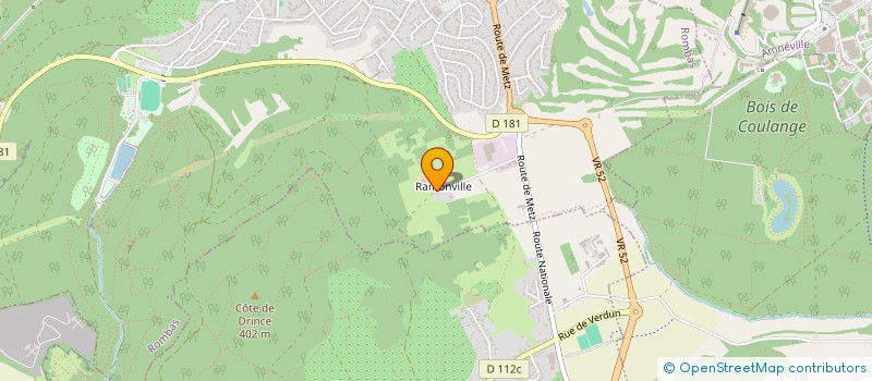 localisation de l'entreprise MADAME SYLVIE LEWANDOWSKI  ROMBAS