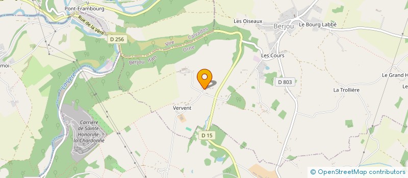 localisation de l'entreprise MADAME SYLVIE LEYLAVERGNE à BERJOU