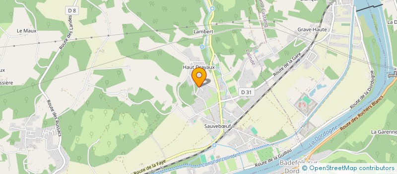 localisation de l'entreprise MADAME SYLVIE LIABOT à LALINDE