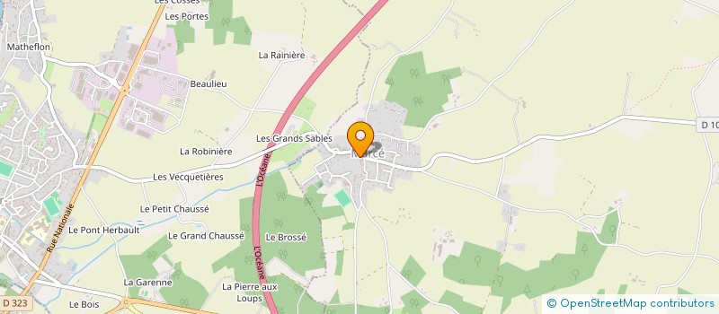 localisation de l'entreprise MADAME SYLVIE LIBERT  MARCE