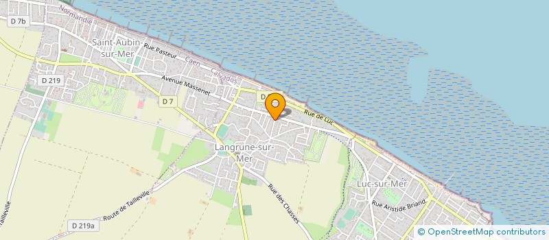 localisation de l'entreprise MADAME SYLVIE LIEGEOIS à LANGRUNE-SUR-MER