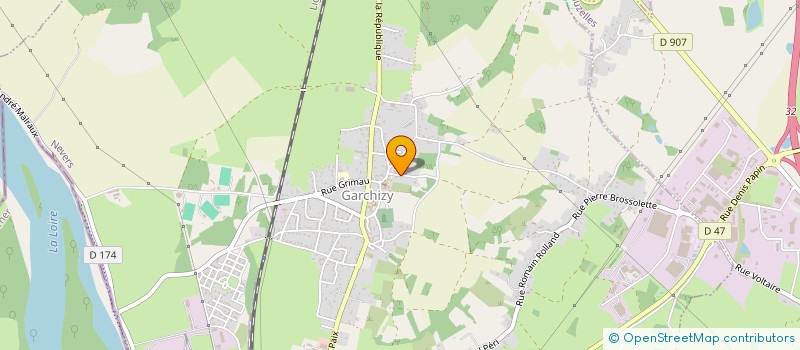 localisation de l'entreprise MADAME SYLVIE LIEVRE  GARCHIZY