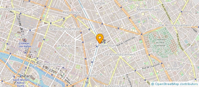 localisation de l'entreprise MADAME SYLVIE LITVINE  PARIS