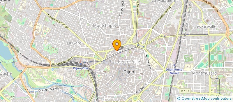 localisation de l'entreprise MADAME SYLVIE LOSSEROY  DIJON