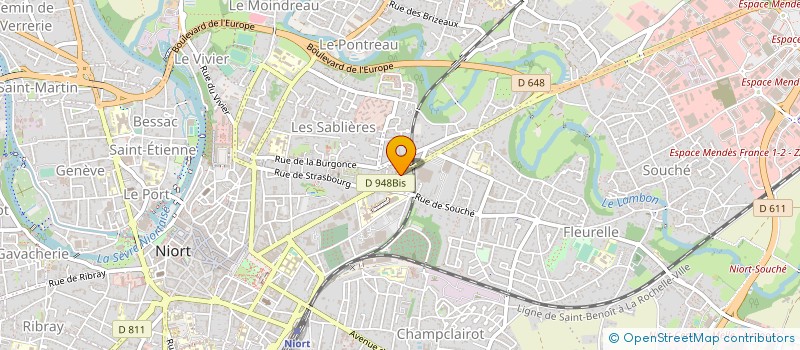 localisation de l'entreprise MADAME SYLVIE LOUBEAU à NIORT