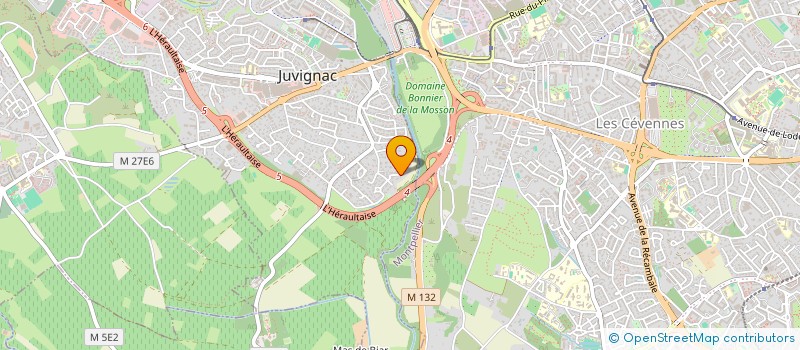 localisation de l'entreprise MADAME SYLVIE LOUBLIER à FRONTIGNAN