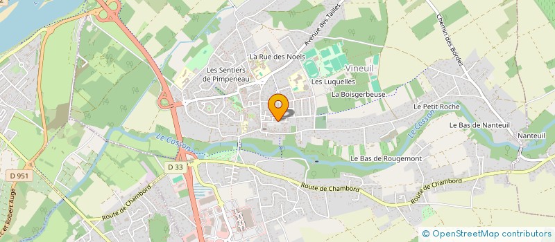 localisation de l'entreprise MADAME SYLVIE LOUIS à VINEUIL