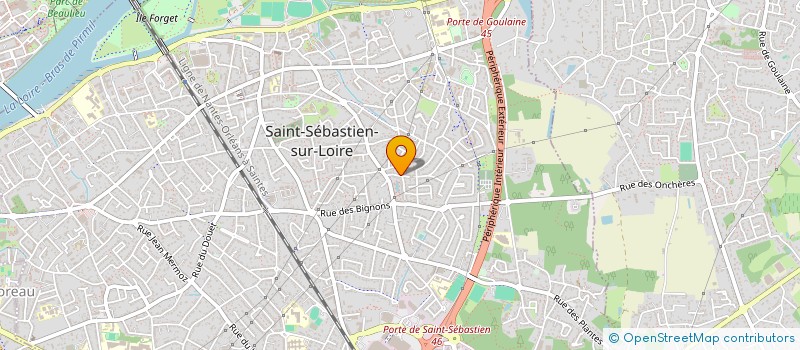 localisation de l'entreprise MADAME SYLVIE LOUIS  SAINT-SEBASTIEN-SUR-LOIRE