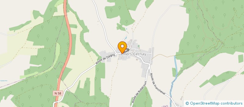 localisation de l'entreprise MADAME SYLVIE LOUIS  POURU-SAINT-REMY