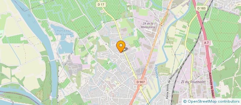 localisation de l'entreprise MADAME SYLVIE LOUIS  SORGUES