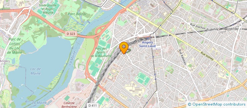 localisation de l'entreprise MADAME SYLVIE LOUMEAU à ANGERS