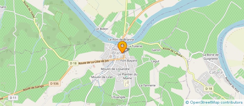 localisation de l'entreprise MADAME SYLVIE LUC à CABARA
