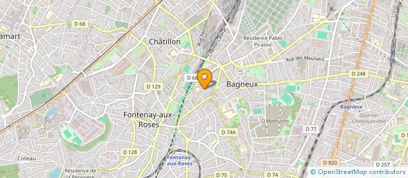 localisation de l'entreprise MADAME SYLVIE LUKUMUENA à FONTENAY-AUX-ROSES