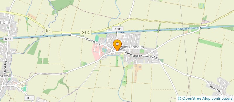 localisation de l'entreprise MADAME SYLVIE LUTTRINGER  URSCHENHEIM