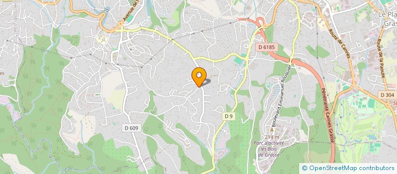 localisation de l'entreprise MADAME SYLVIE MACCARIO à GRASSE