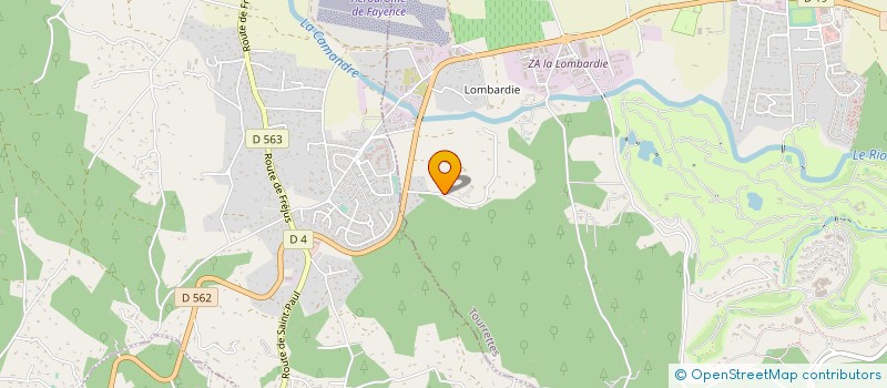 localisation de l'entreprise MADAME SYLVIE MACCARIO  TOURRETTES