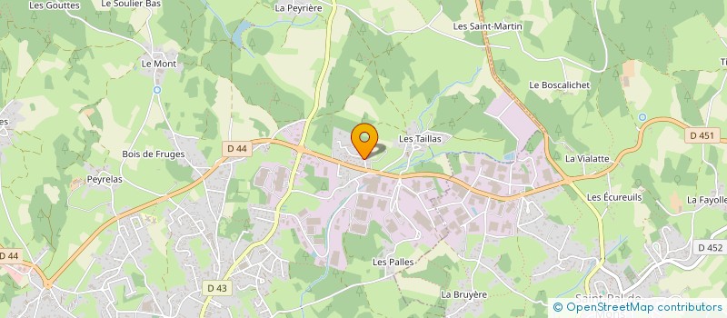localisation de l'entreprise MADAME SYLVIE MACHABERT à SAINTE-SIGOLENE