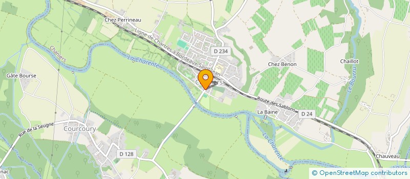 localisation de l'entreprise MADAME SYLVIE MACHEFERT  CHANIERS