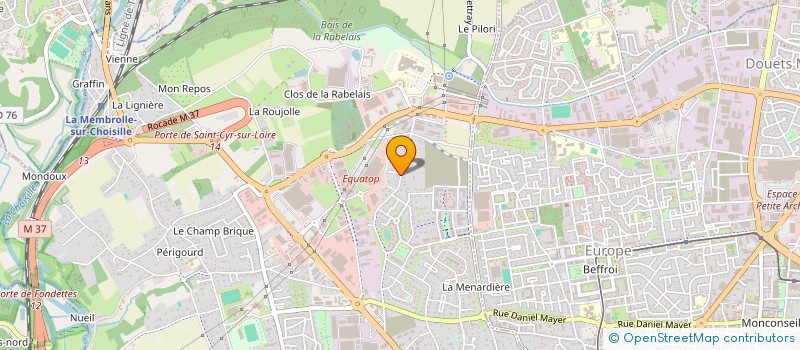 localisation de l'entreprise MADAME SYLVIE MAELBRANCKE à SAINT-CYR-SUR-LOIRE