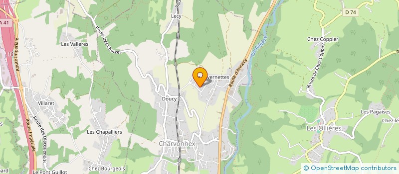 localisation de l'entreprise MADAME SYLVIE MAGNIEN  ARGONAY