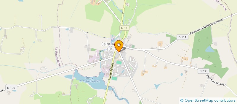 localisation de l'entreprise MADAME SYLVIE MAHE  SAINT-AIGNAN-SUR-ROE