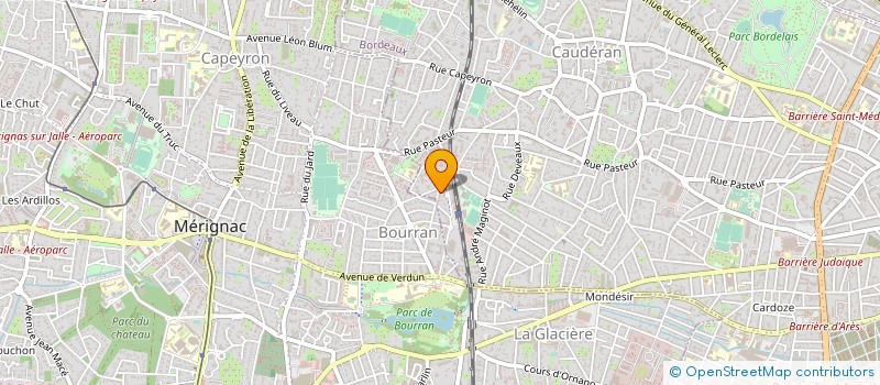 localisation de l'entreprise MADAME SYLVIE MAHOT  BORDEAUX