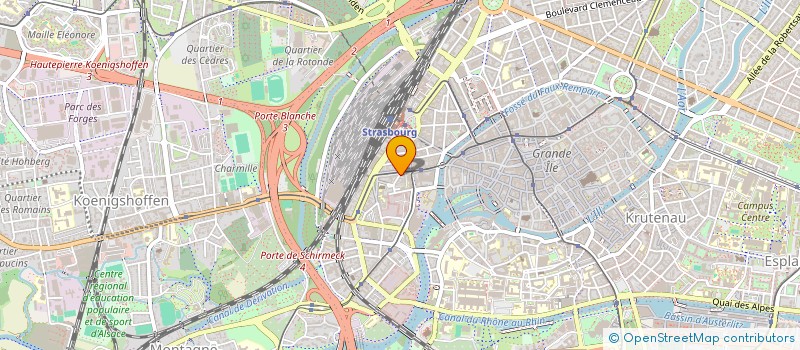 localisation de l'entreprise MADAME SYLVIE MAHUT à STRASBOURG