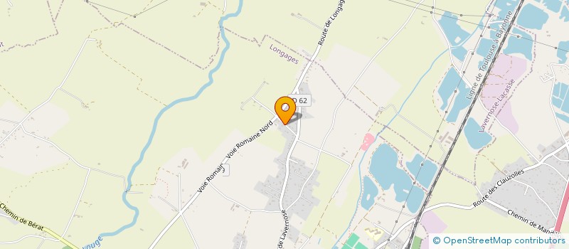 localisation de l'entreprise MADAME SYLVIE MAILLIET  LONGAGES