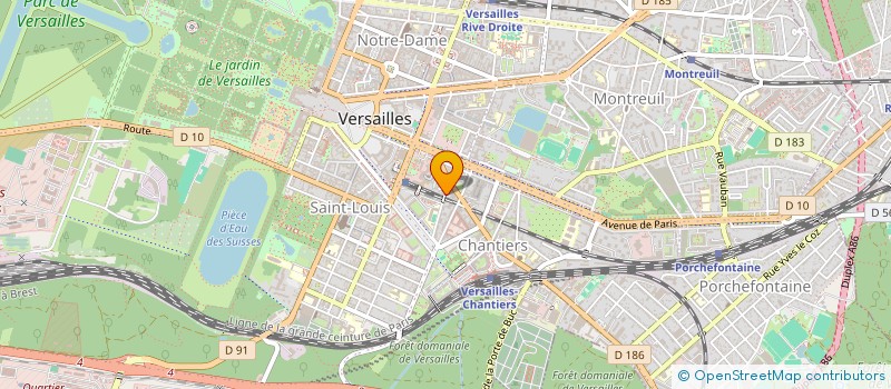 localisation de l'entreprise MADAME SYLVIE MAIO à VERSAILLES