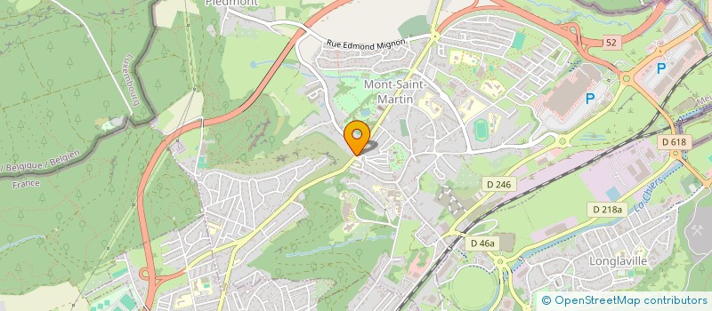 localisation de l'entreprise MADAME SYLVIE MANENQ  MONT-SAINT-MARTIN