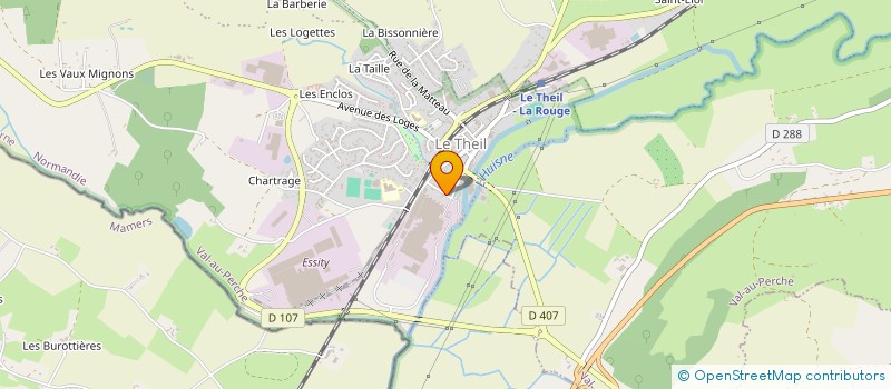 localisation de l'entreprise MADAME SYLVIE MANIERE à VAL-AU-PERCHE