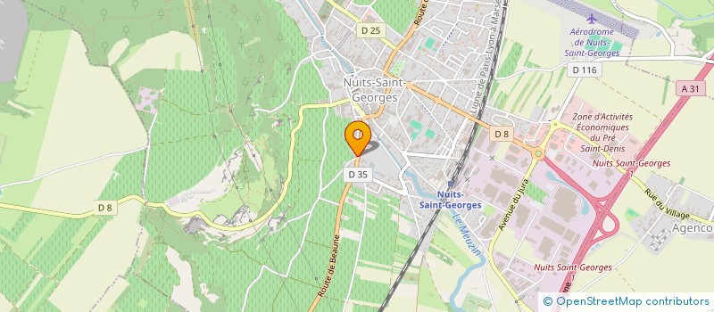 localisation de l'entreprise MADAME SYLVIE MANZINI à NUITS-SAINT-GEORGES