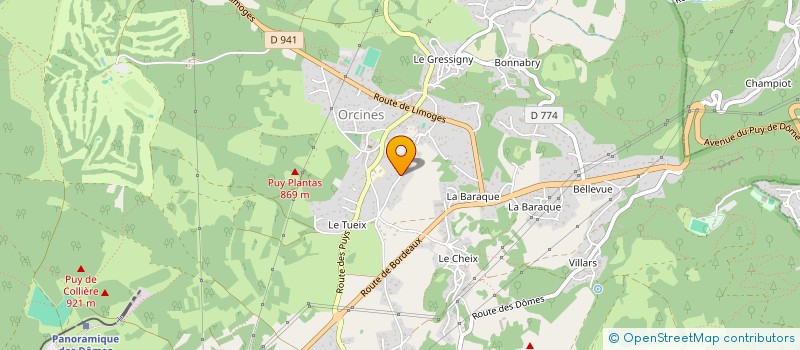 localisation de l'entreprise MADAME SYLVIE MARAMBERT à ORCINES