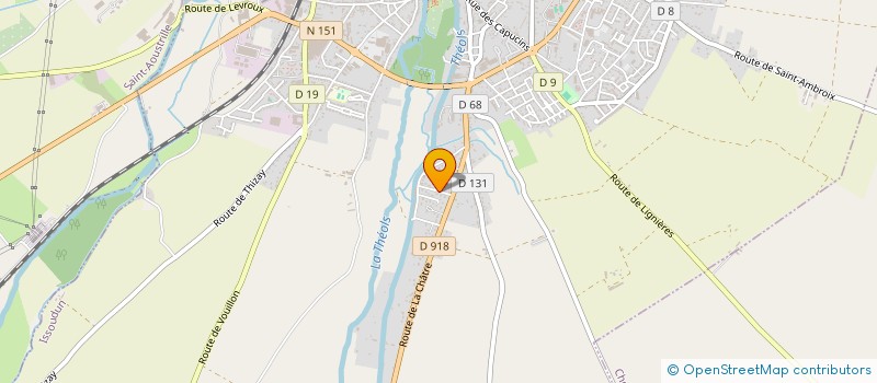 localisation de l'entreprise MADAME SYLVIE MARANDON à ISSOUDUN