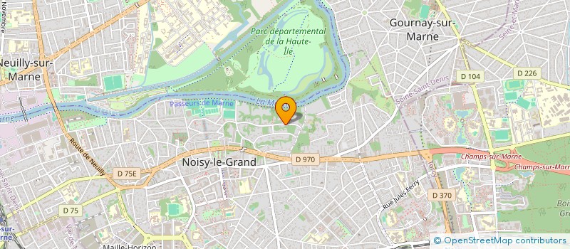localisation de l'entreprise MADAME SYLVIE MARCHAIS à NOISY-LE-GRAND