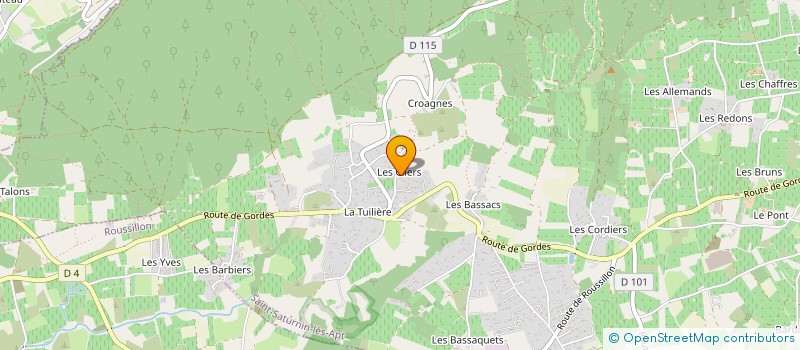 localisation de l'entreprise MADAME SYLVIE MARCHAL  SAINT-SATURNIN-LES-APT