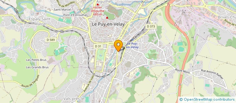 localisation de l'entreprise MADAME SYLVIE MARCHAUD à LE PUY-EN-VELAY
