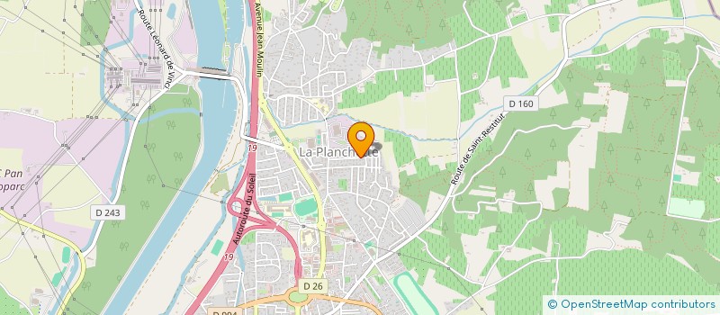 localisation de l'entreprise MADAME SYLVIE MARCHESE  BOLLENE