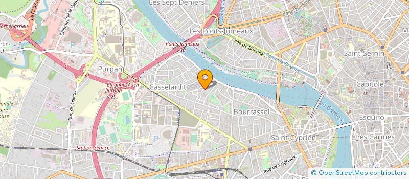 localisation de l'entreprise MADAME SYLVIE MARCUCCI à TOULOUSE