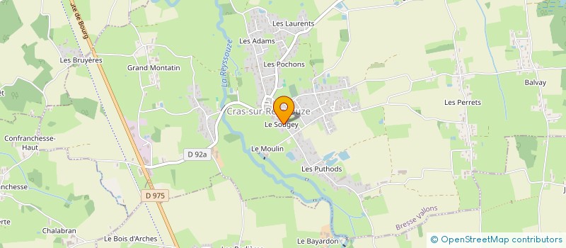 localisation de l'entreprise MADAME SYLVIE MARECHAL à BRESSE VALLONS