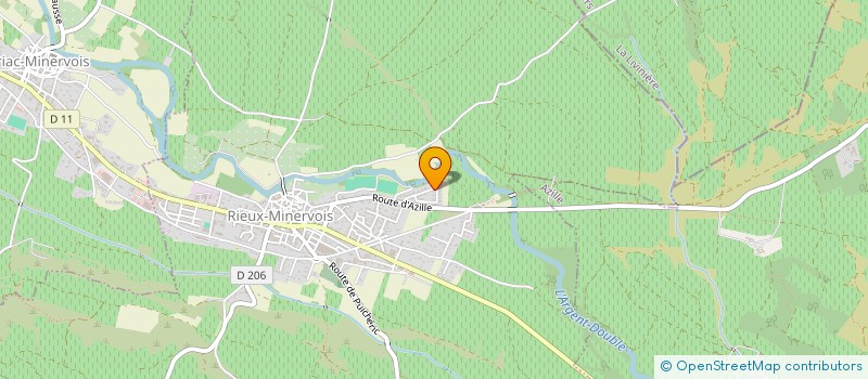 localisation de l'entreprise MADAME SYLVIE MARIE DARD  RIEUX-MINERVOIS