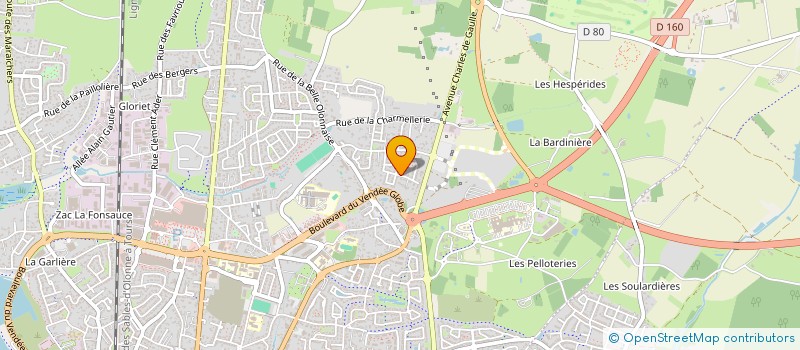 localisation de l'entreprise MADAME SYLVIE MARIE DEVOUCOUX à LES SABLES D'OLONNE